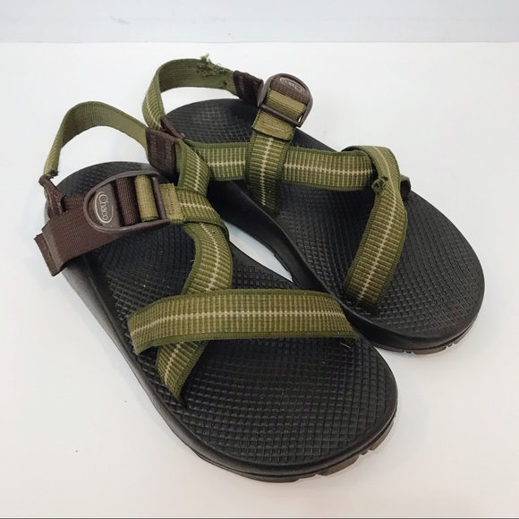 Chaco Z Olive Green Sandals Mens 8 